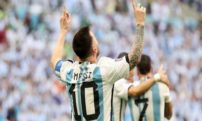 Messi‍‍`s goal leads Argentina against Saudi Arabia