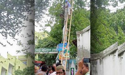 সৈয়দপুর পৌরসভার বিদ্যুৎ বিল বকেয়া থাকায় সংযোগ বিচ্ছিন্ন