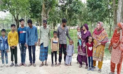 বিরামপুর সীমান্ত দিয়ে ১৫ জনকে পুশইন