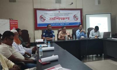সাদু্ল্লাপুরে তামাকজাত নিয়ন্ত্রণ আইন বাস্তবায়নে প্রশিক্ষণ