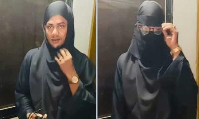 টেকনাফে বোরকা পরে ছদ্মবেশে চলাফেরা, রোহিঙ্গা যুবক আটক