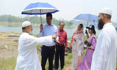 কাপ্তাই মৎস্য উন্নয়ন কর্পোরেশন উপকেন্দ্র পরিদর্শন