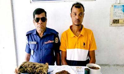মির্জাগঞ্জে যৌথ বাহিনীর অভিযানে মাদক কারবারি আটক