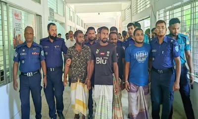 পিটিয়ে হত্যা মামলার চার আসামি রিমান্ডে