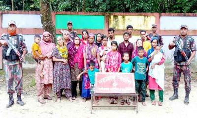 সিলেট সীমান্তে ২১ জনকে পুশইন করল বিএসএফ