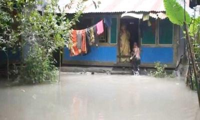 ঝালকাঠিতে ২শ পরিবার পানিবন্দি