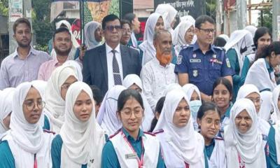 ময়মনসিংহে ‘জুলাই চত্বর’ উদ্বোধন