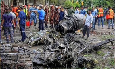 মাইলস্টোনে বিমান বিধ্বস্তে নিহত বেড়ে ৩১ : আইএসপিআর