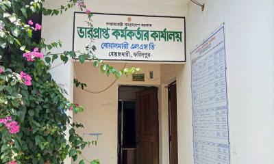 বোয়ালমারীতে মাইকিং করে সরকারিভাবে ধান ক্রয় শুরু