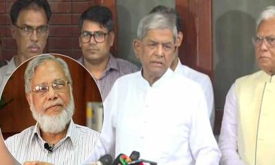সাবেক বিচারপতি খায়রুল হককে দেশের বড় শত্রু আখ্যা দিয়ে শাস্তির দাবি মির্জা ফখরুলের