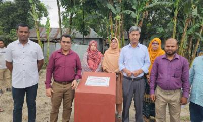 বোদা শিশু কল্যাণ বিদ্যালয়ের ভিত্তিপ্রস্তর স্থাপন