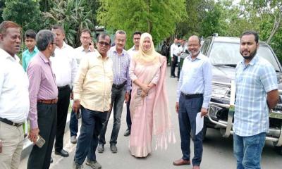 পরিকল্পনা কমিশন সদস্যের মসিকের উন্নয়ন প্রকল্প পরিদর্শন