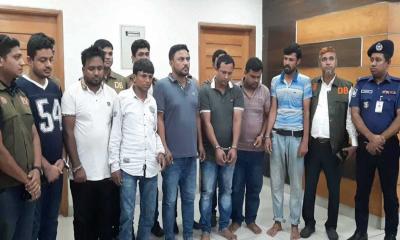 বাগেরহাটে এ্যানজিন মেটাল ইন্ডাস্ট্রিজের ডাকাতির মালামাল উদ্ধার, ৯ জন গ্রেপ্তার