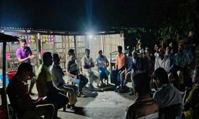 চিলমারীতে পুলিশের সচেতনতামূলক বৈঠক