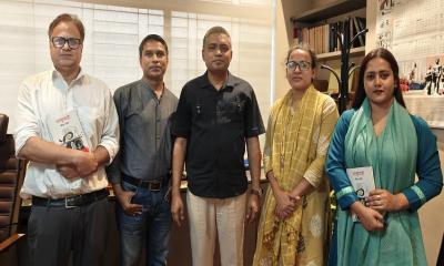 ABR in a courtesy call with chair of Banking and Insurance dept at DU