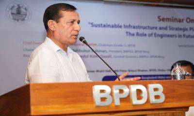 Seminar held on sustainable infrastructure, strategic planning in power sector
