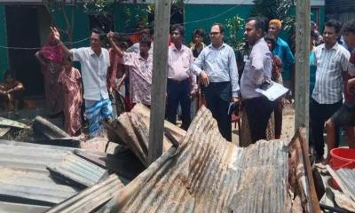 বুড়িচংয়ে অগ্নিকাণ্ডে চারটি ঘর পুড়ে গেছে