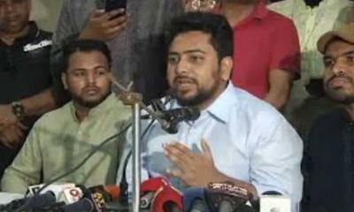 আগে বিচার ও সংস্কার, তারপর নির্বাচন : নাহিদ ইসলাম