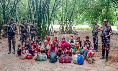 শিবগঞ্জ সীমান্তে ২০ জনকে পুশ ইন করল বিএসএফ