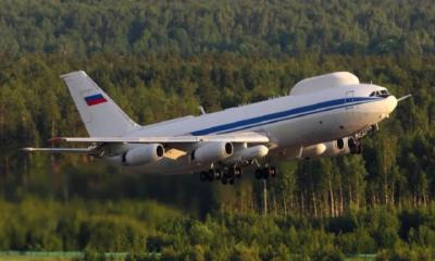 Russian command nuclear plane lands in Tehran amid conflict