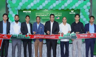 ICT minister, PM’s ICT adviser inaugurate Walton’s PCBA Export Shipment to US