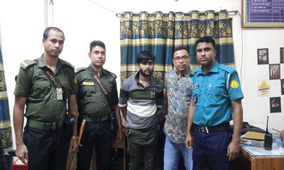 Ansar members arrest member of a theft ring at SMOMCH