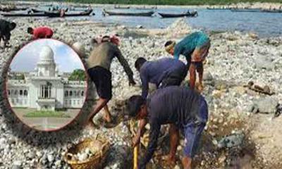 হাইকোর্টের নির্দেশ : লুট হওয়া পাথর আগের জায়গায় ফেলতে হবে