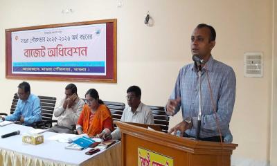 মাগুরা পৌরসভায় ৭১ কোটি ৭১ লাখ টাকার বাজেট ঘোষণা