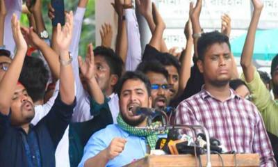 চাঁদাবাজদের কবল থেকে ব্যবসায়ীদের রক্ষা করব : নাহিদ ইসলাম