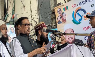 ঢাকায় ব্যাটারিচালিত রিকশা চলবে : ওবায়দুল কাদের