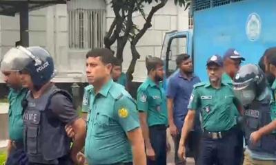 আবু সাঈদ হত্যা ও ৬ মরদেহ পোড়ানোর মামলার আসামিরা ট্রাইব্যুনালে