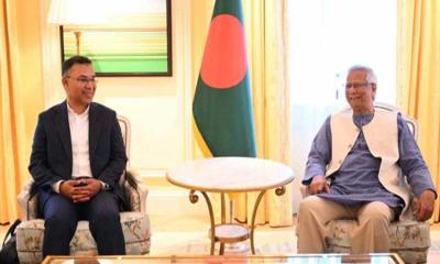 লন্ডনে ড. ইউনূস-তারেক রহমানের দেড় ঘণ্টা বৈঠক