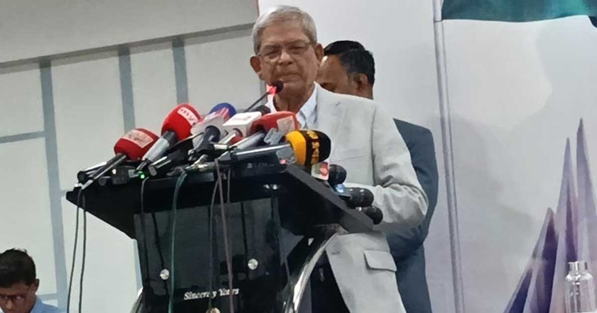 চীনের সঙ্গে বাংলাদেশের সম্পর্ক নিরাপদ : মির্জা ফখরুল